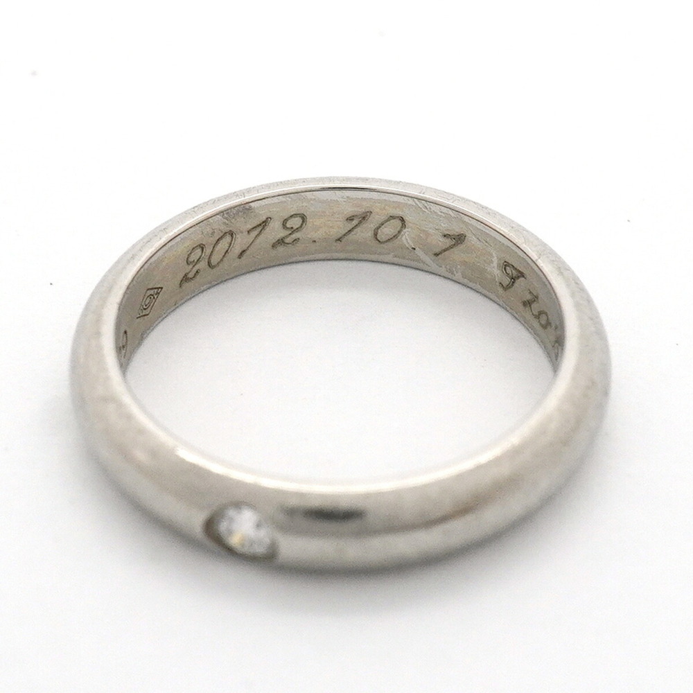 CARTIER Silver Diamond Ring - Picture 6 of 11
